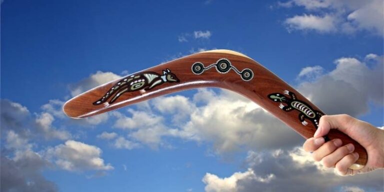 ¿Quién inventó el boomerang?